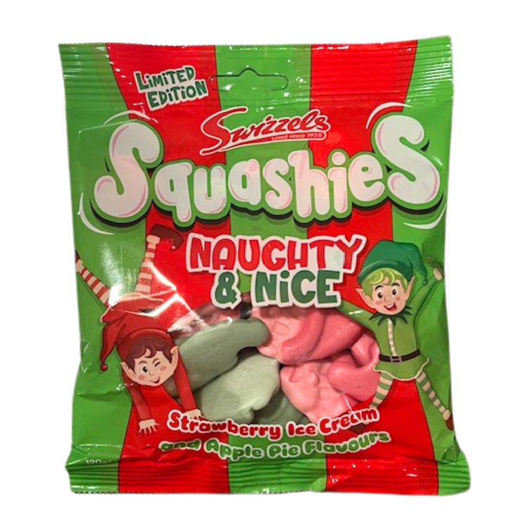 Squashies Apple Pie & Strawberry Ice Cream - Naughty & Nice