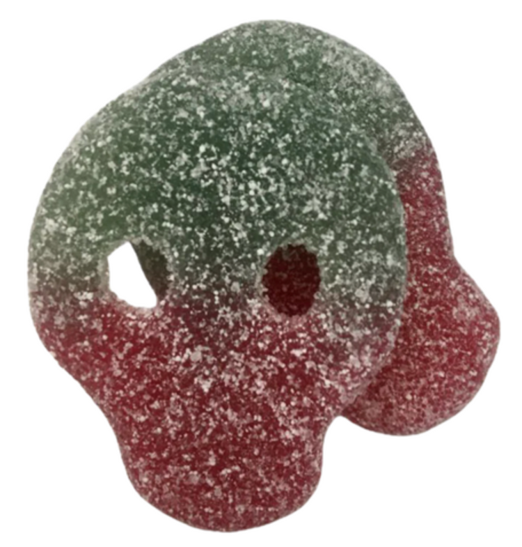 Sour Watermelon Skulls