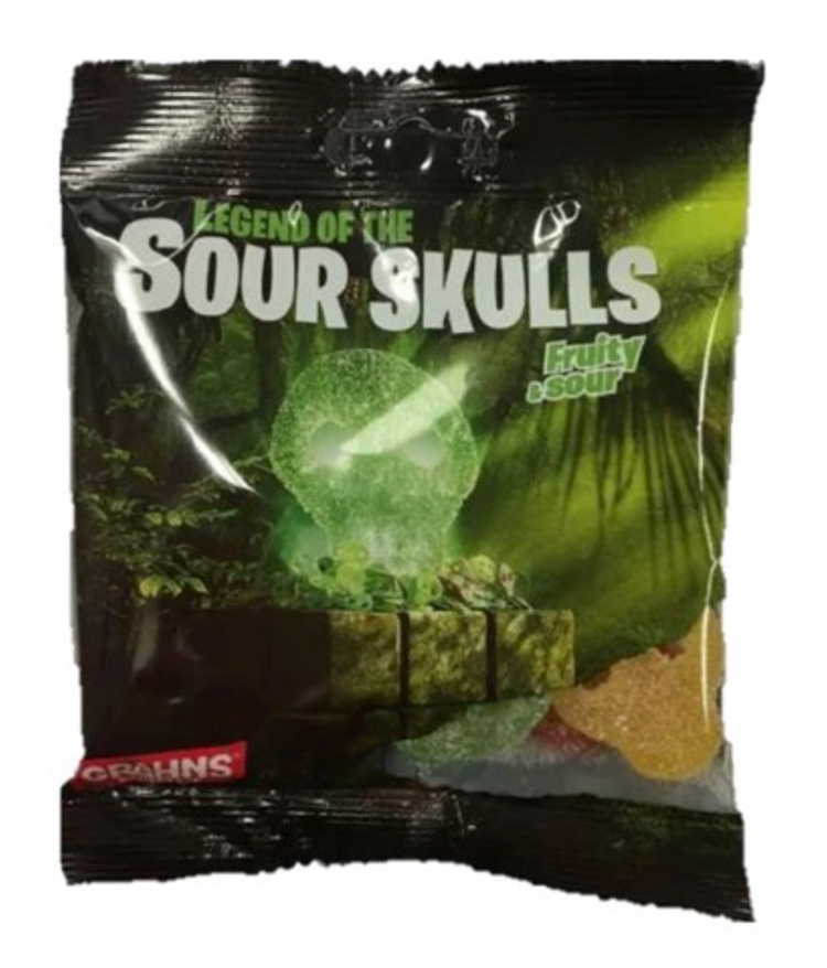 Grahns Super Sour Skulls