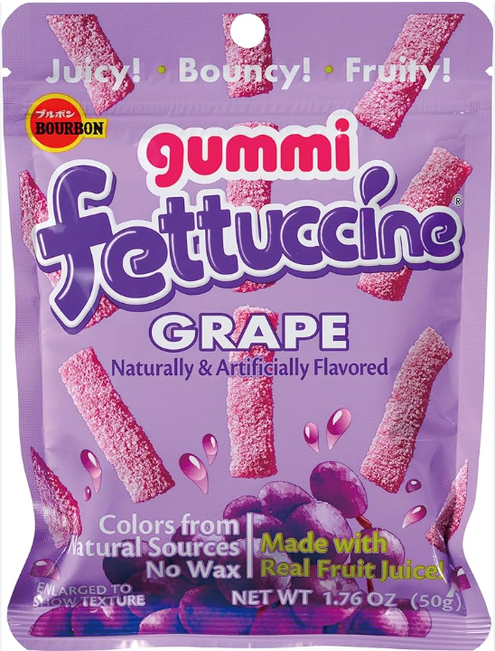 Gummi Grape Fettuccine