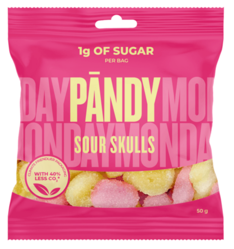 Pändy Sugar Free Sour Skulls