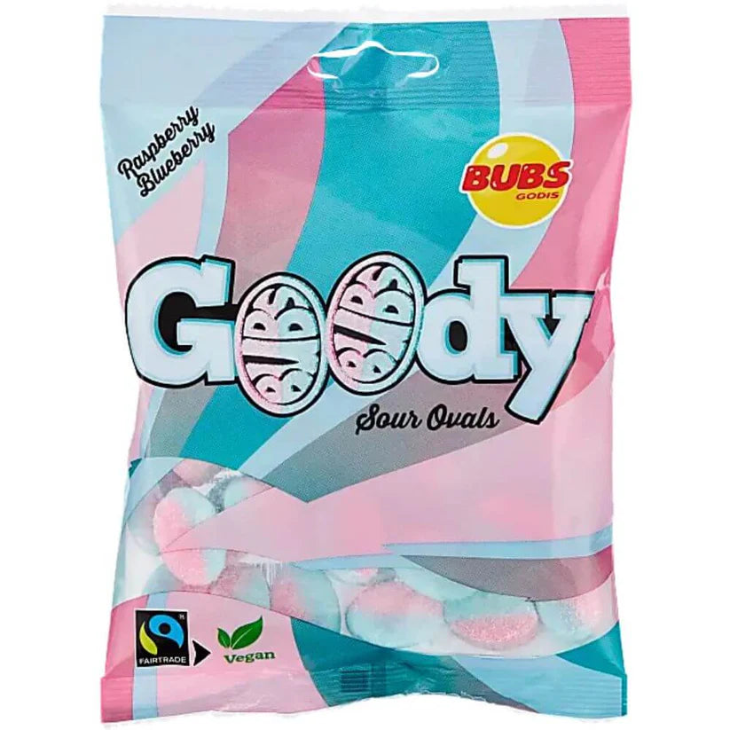 BUBS Mini Sour Raspberry Blueberry Ovals – Seaside Sugar Shoppe
