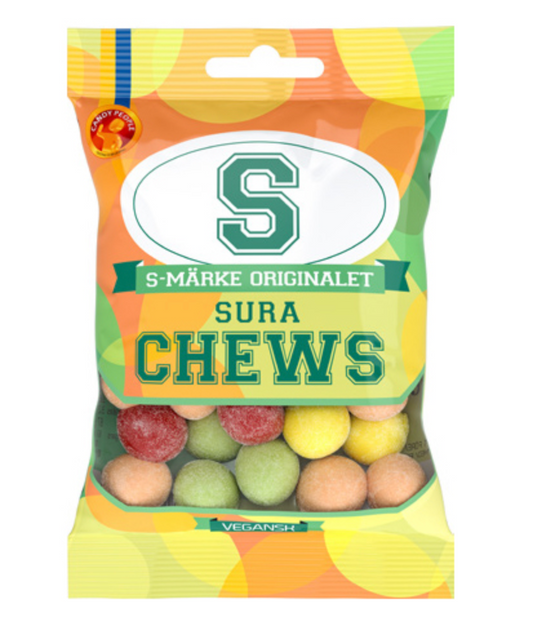 S-Märke Super Sour Chews