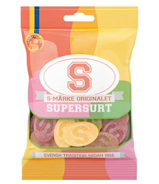 S-Märke Super Sour Original Ovals