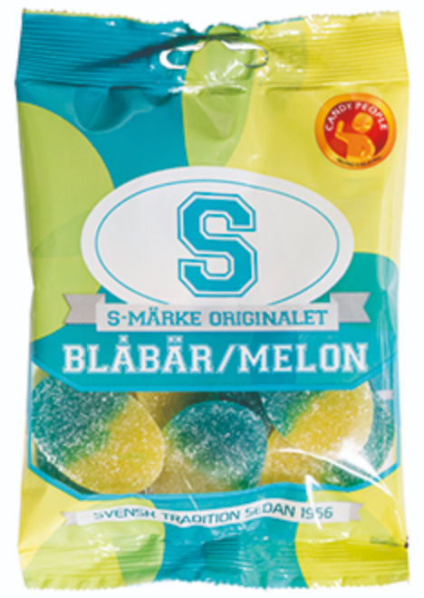 S-Märke Blueberry Melon Ovals