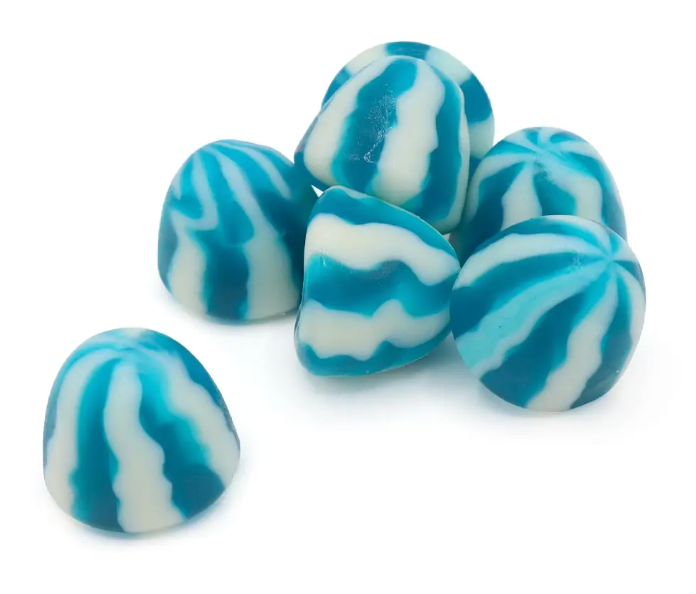 Blue Raspberry Twist Kisses