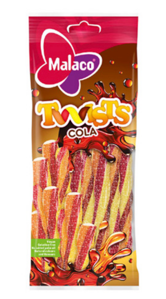 Sour Cola Filled Licorice Twists