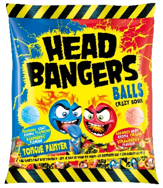 Head Bangers Crazy Sour Balls